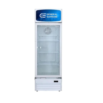 ثلاجة عرض زجاجى جنرال سوبريم 328 لتر - GSSC320H